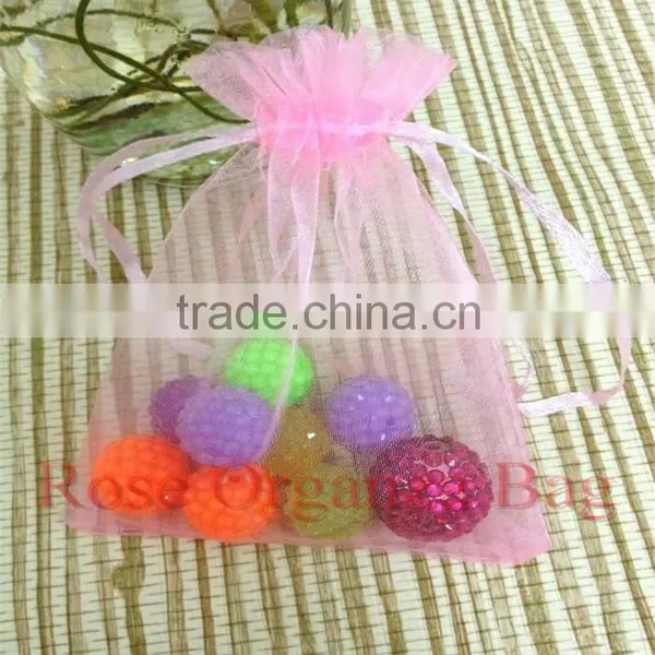 In Stock Mixed Color Wedding Favour Gift Organza Bags Pouch Wholesale photo-3