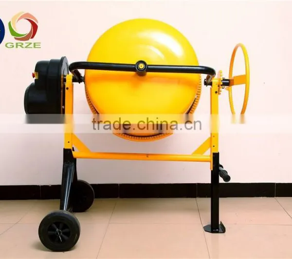 Three Models 120-240Liter Mini Portable Hand Electric Gas Engine Concrete Mixer Cement Mixer Mortar Mixer