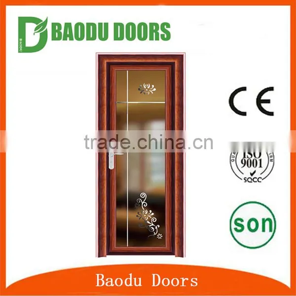 Baodu Interior Position Aluminum Glass Alloy Door With CE Certificate photo-6