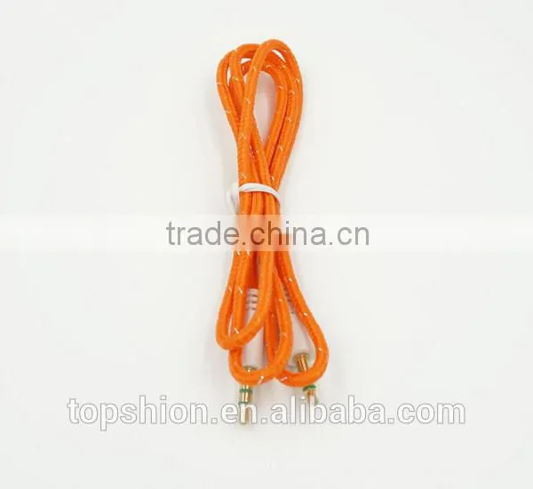 Braided Car Aux Audio Cable Usb Cable 3.5mm Stereo Audio Cable Male to Male photo-5
