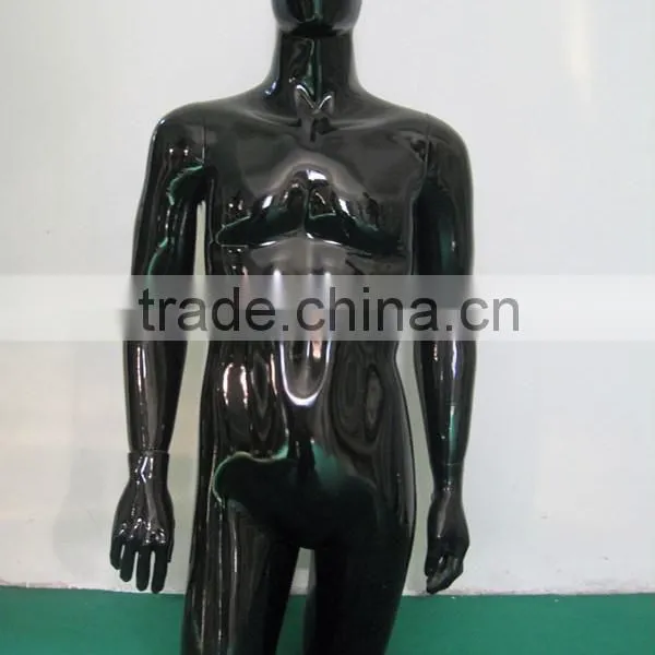News Black Man Plastic Body Form/ Plastic Mannequin Head photo-2