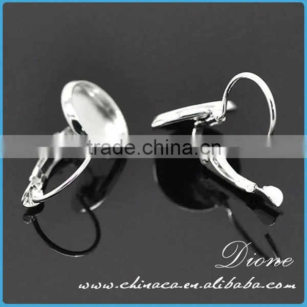 India Antiqued Broned Party Jewelry Fasihon Earring Settings photo-2