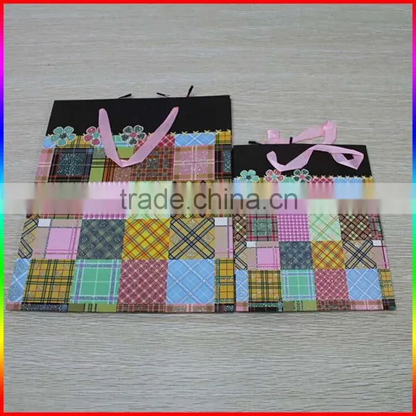 Color Printing Hair Accessories / Apparel / Clothing Paper Gift Bag photo-3
