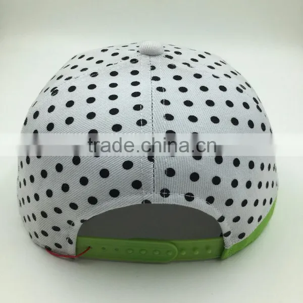 Fashion Custom Design Cotton 6 Panel 3D Embroidery Snapback Hat photo-4