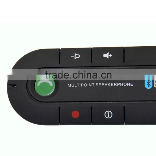 Bluetooth Slim Magnetic Handsfree Car Kit Multipoint Speakerphone Ts-MT03 With Visor Clip photo-5