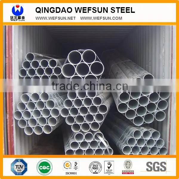 Galvanized Steel Pipe Round Shape / Galvanized Steel Tube Size/price for Sale photo-5