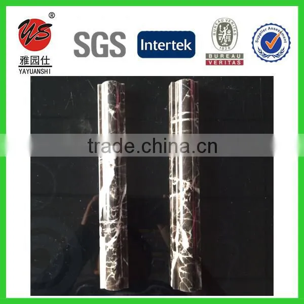 3cm Pvc Imitation Faux Marble Half Round photo-5