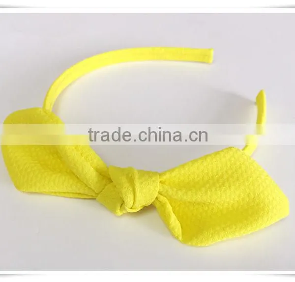 Fancy Headbands for Girls Bow Tie Hairband and Ribbon Bow Hair Band photo-3