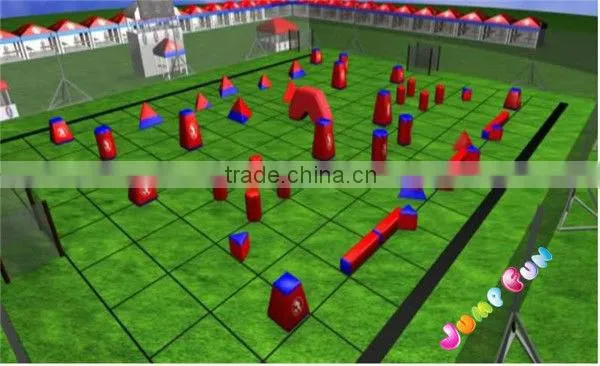 Quantity Custom Inflatable Paintball Bunkers for Full Set photo-2