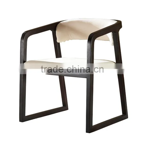New Design Solid Wood Dining Chair Modern Wooden Style photo-3