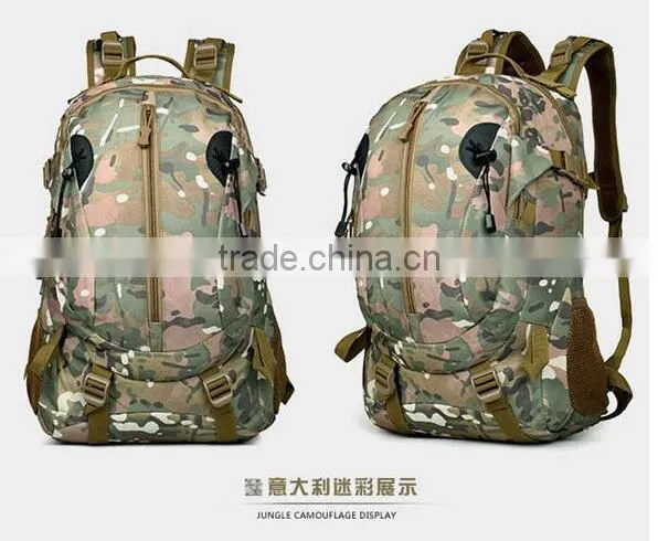 Army Outdoor Hiking Tactical Backpack Highland Backpack Camouflage Backpack(HIK16-002) photo-6