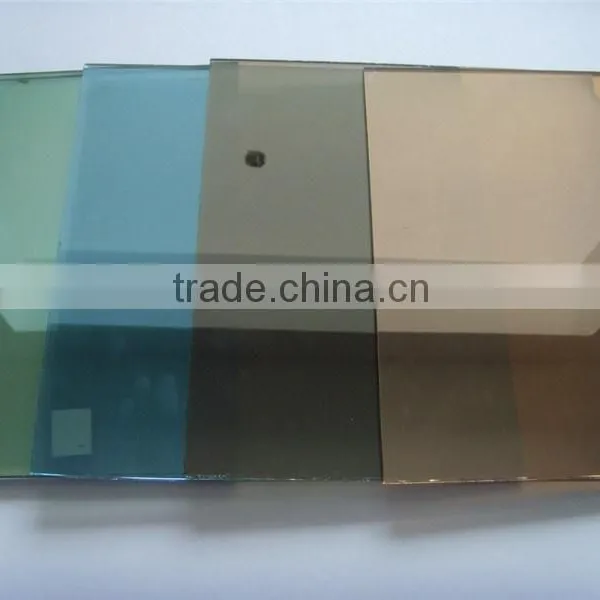 4mm 12mm Bronze , Gray , Dark Blue , Dark Green Color Coated Colored Glass for Window and Door photo-6