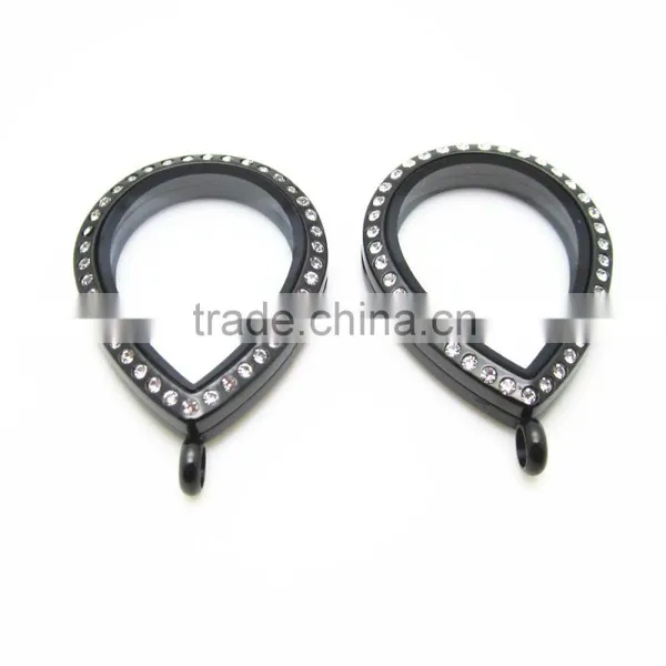Water Drop Lockets New Design 316L Stainless Steel photo-4