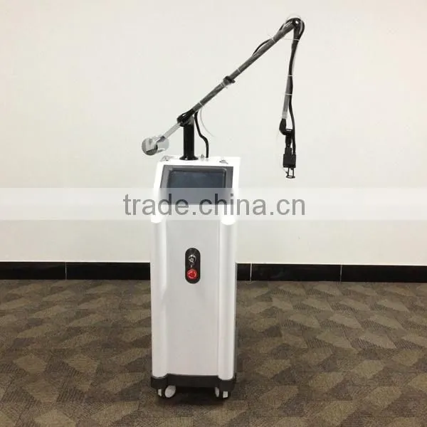 Pigment Removal Spot Scar Pigment Removal 2014 New Professional Glass&RF Wrinkle Removal Tube 10600nm 40w Vertical Co2 Fractional Laser Equipment Remove Neoplasms photo-6