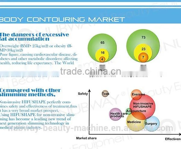 Pain Free HIFUShape HIFU Waist Circumference Reduction Machine High Frequency  photo-3