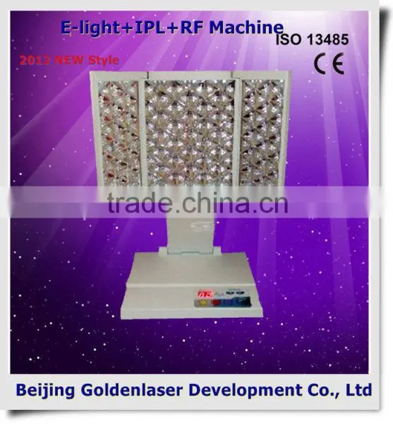Www.golden-laser.org/2013 New Style E-light+IPL+RF Machine Air Pressure Therapy Equipment