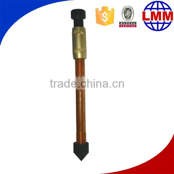 High Voltage Solid Copper Bonded Steel Chemical Earthing Electrode in China photo-4