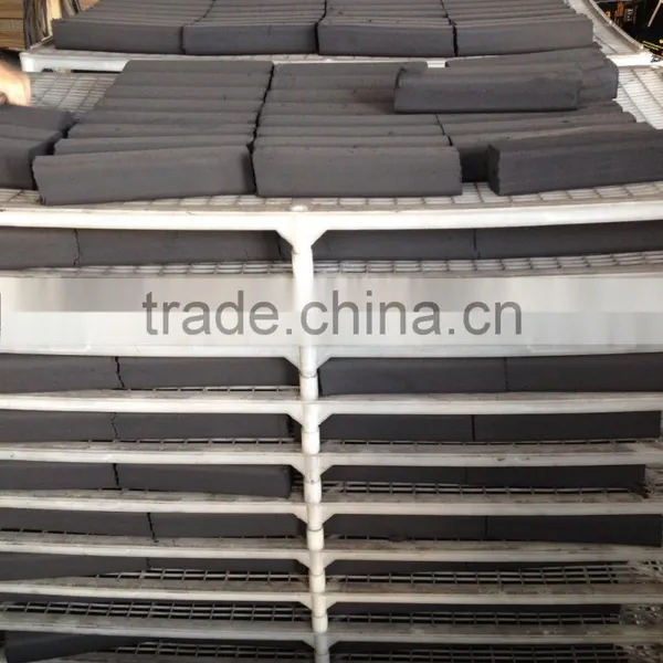 Square of 4*4cm Hardwood Charcoal Bbq photo-4