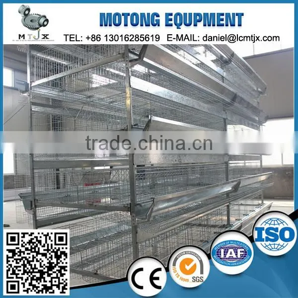 Chicken Cage System for Poultry Farm