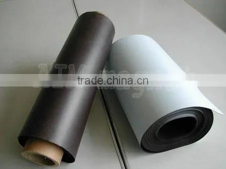 White Rubber Magnets Rolls