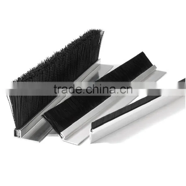 Window Seal Brush With Long Bristle and Aluminum Base