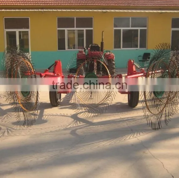 Wheel Hayrake 8 Wheel Hay Rakes Farm With High Quality Cheap Sales photo-5