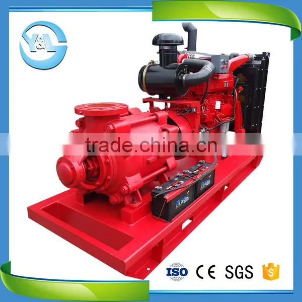 High Pressure Multistage Diesel Engine Driven Water Pumps