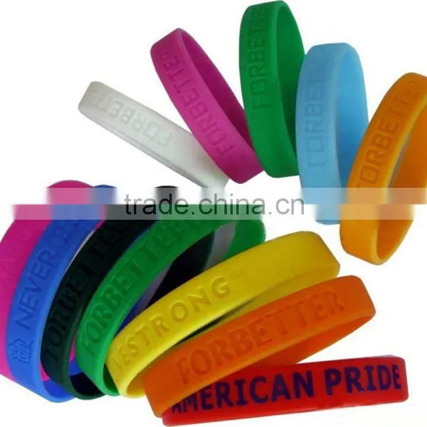 2012 Cute Customized Silicone Bracelets,Silicone Wristband