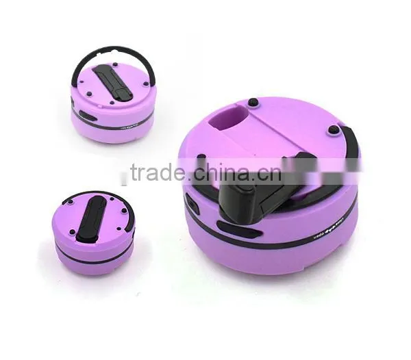 Plastic Camping Light Handcrank Camping Light 1W LED Mini Telescopic Camping Lantern/Flashlight photo-3