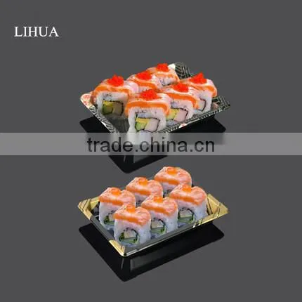 High Quality PS Disposable Plastic Sushi Container,Plastic Take Out Sushi Packaging,Japanese Sushi Box With Printed Film photo-2