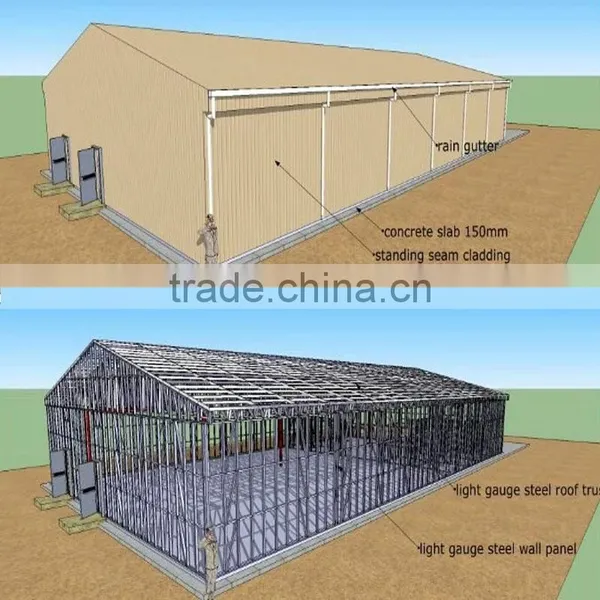 Low Cost China Cheap Prefab Warehouse Shed photo-2