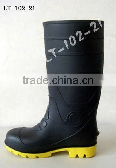 CE EN ISO 20345 S5 PVC Boots, Chemical Resistant Safety Boots Manufacturer/turquoise Boots photo-2
