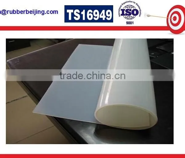 Top Sale! Transparent Silicon Rubber Sheet photo-2
