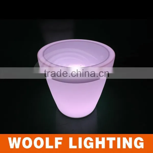 Cheap Planters Led Flower Pot Tall Plastic Light Flower Pots photo-3