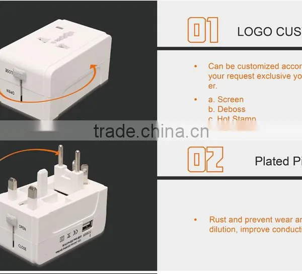 A0031 Universal Converter Plug EC/IEC Approved Electric Adaptor photo-2