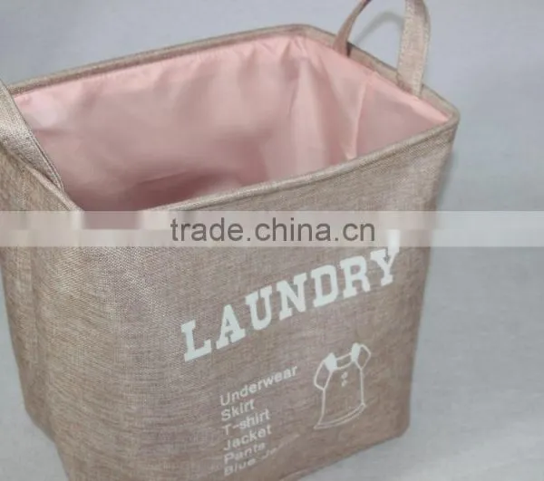 600D Oxford Cloth Laundry Pop up Hamper Basket Beautiful Large Laundry Basket With Wheels photo-6