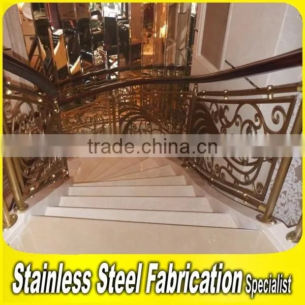 Aluminum Handrails Balustrades Integral Modern Spiral Staircase photo-5