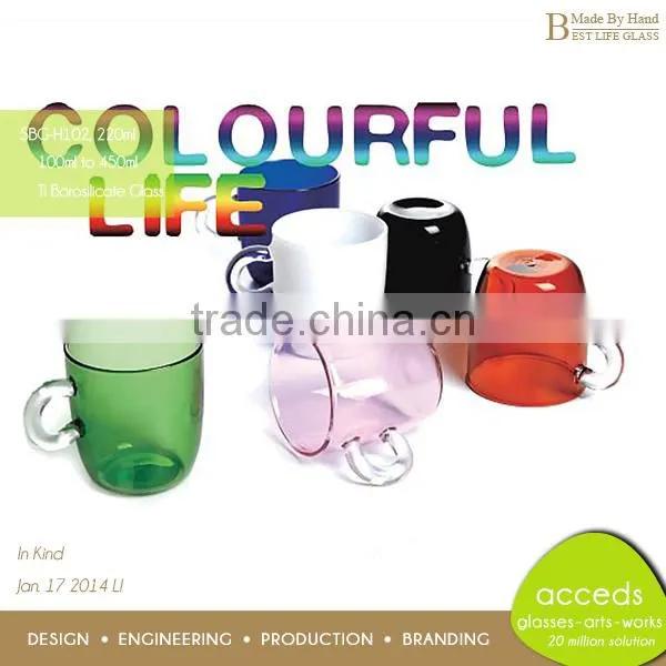 Heat-Resistant Personalized Reusable Set of Water Glass photo-2
