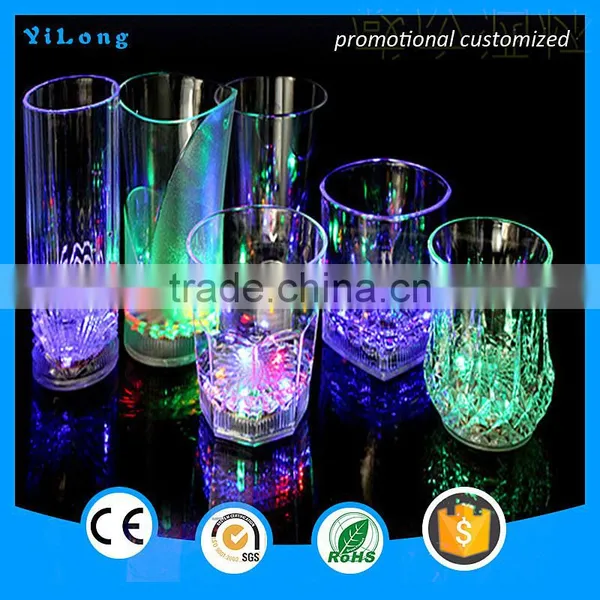2016 New Luminous Cup/flashing Glow Cup Plastic Cup/led Light Drinking /supply for Party photo-2