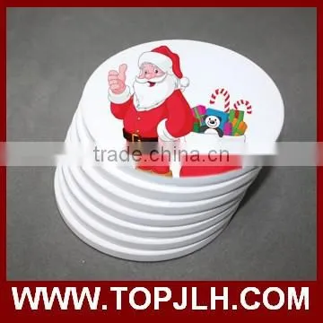 Wholesale Custome Ceramic Back Set White Ceramic Coasters