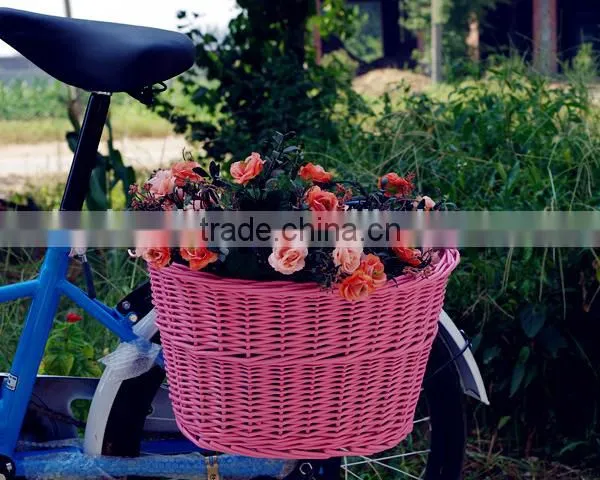 Wicker Hot Sale Shopping Bike Baskets photo-4