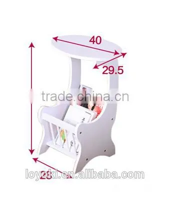 Customized Size Wooden Magazine Rack , Wood Table photo-2