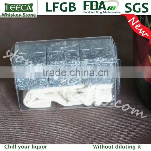 Whisky Wine Cooling Stone With PVC Box + Canvas Bag | Gift for Christmas photo-2