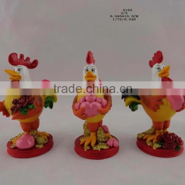 2017 Resin New Year Rooster Ornament photo-3
