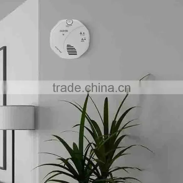 Home 9V Plastic Battery co Smoke Detector Alarm photo-2