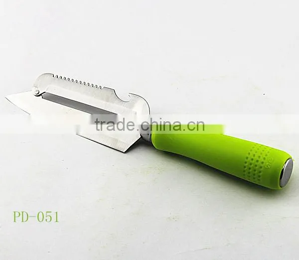 Stainless Steel Vegetable Peeler Plastic Handle Vegetable Slicer PD-051 photo-2