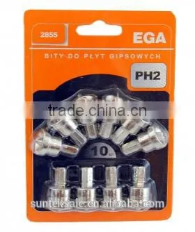 CRV Screwdriver Bit for Plasterboard Nickel-plated photo-2