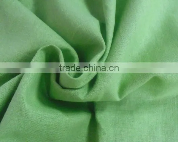 55%linen45%rayon solid shirting fabric 10x10/44x38 linen shirt fabric