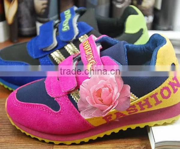 High Quality Badminton Shoes Kid Sport Shoes High Quality 2017 Wholesale Guangzhou Europe-American Durable Model photo-2