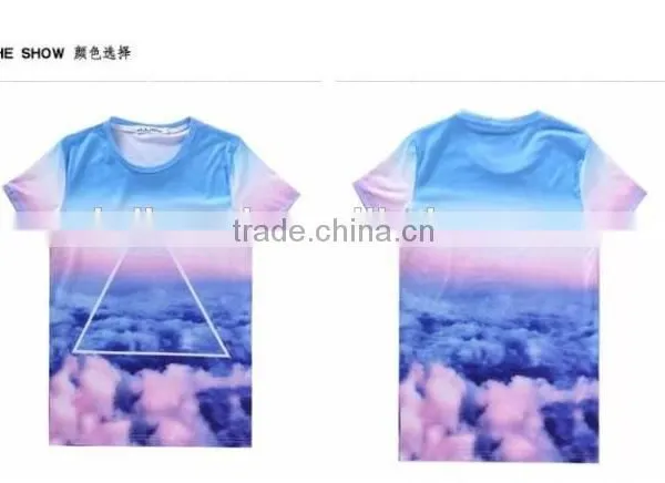 Hot Sales Good Qulaity Custom Men's 3d Printing T-shirt photo-5
